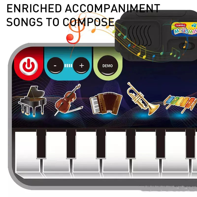 Intelligent Musical Instrument Piano Play-Mat (60x30cm)