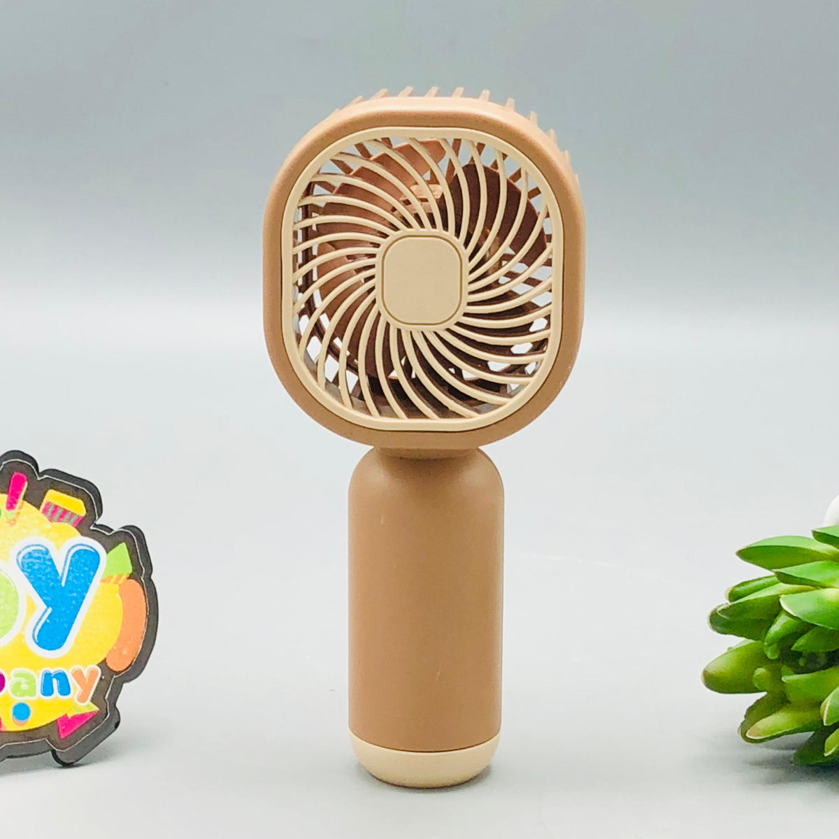 Rechargeable Simple Mini Fan With Stickers