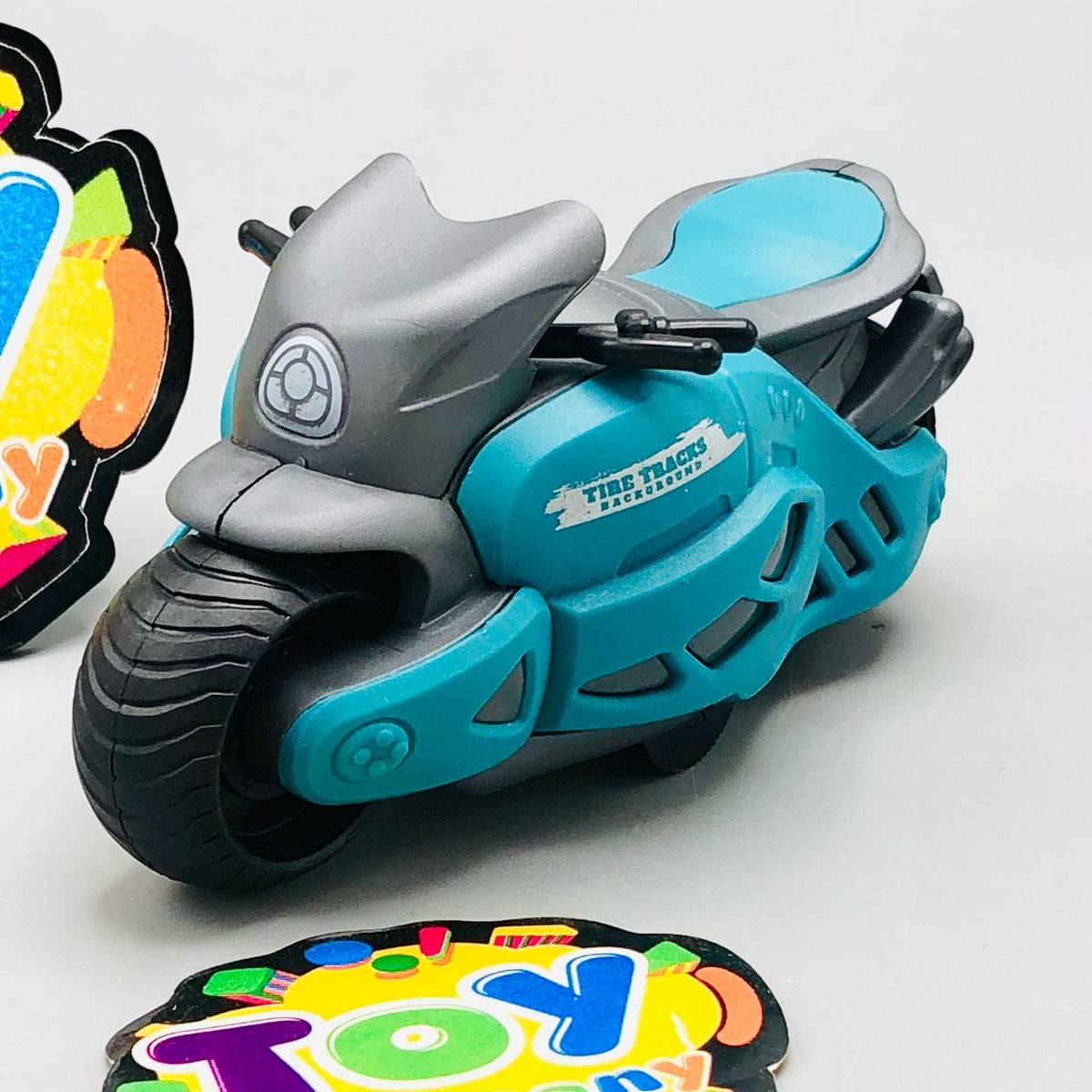 Mini ABS Inertial Motorcycle Toy - 1Pc