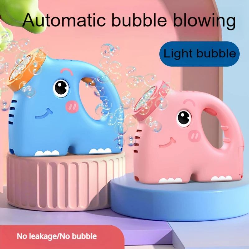 Electric Elephant Colorful Bubble Gun