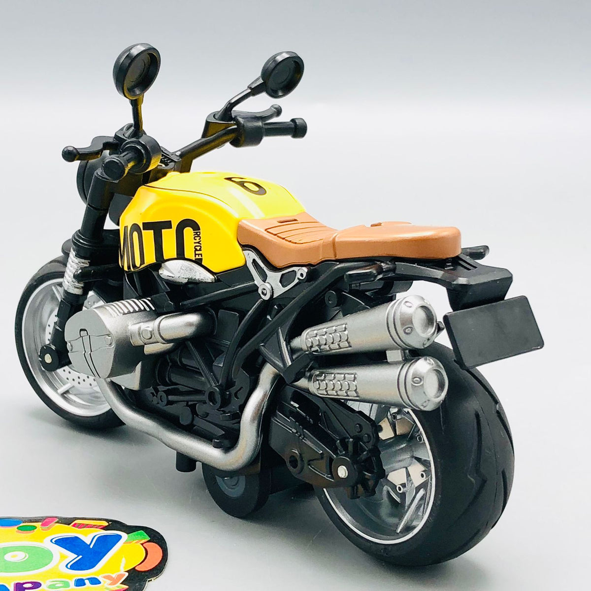 Mini Diecast Pullback Model Bike