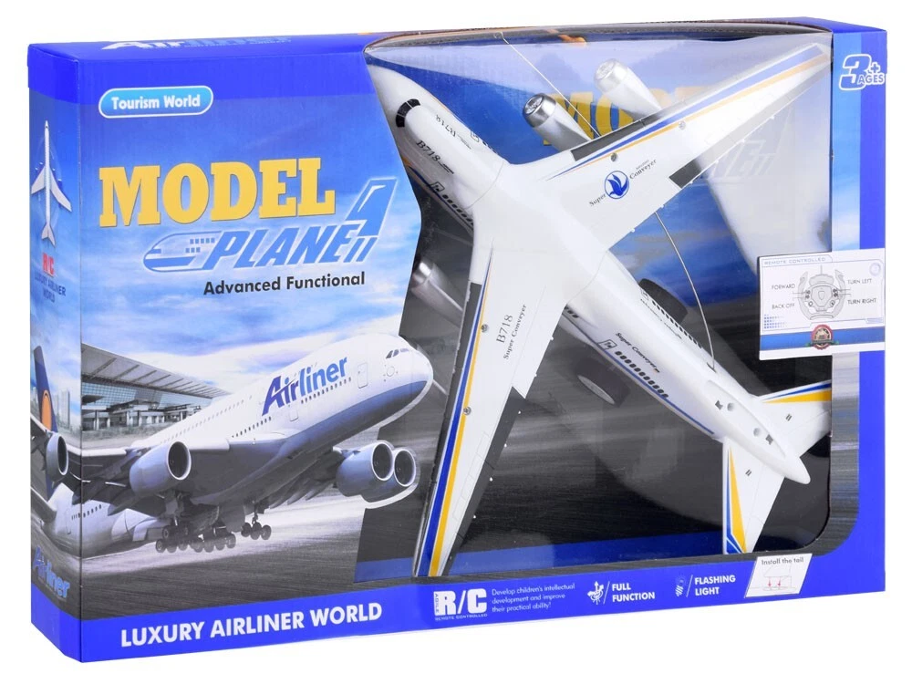 RC Airliner Model With Lights