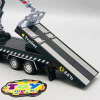 1Pc Alloy Pullback Trailer Truck