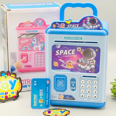 Space Multi-functional Kids Money Saving ATM Machine