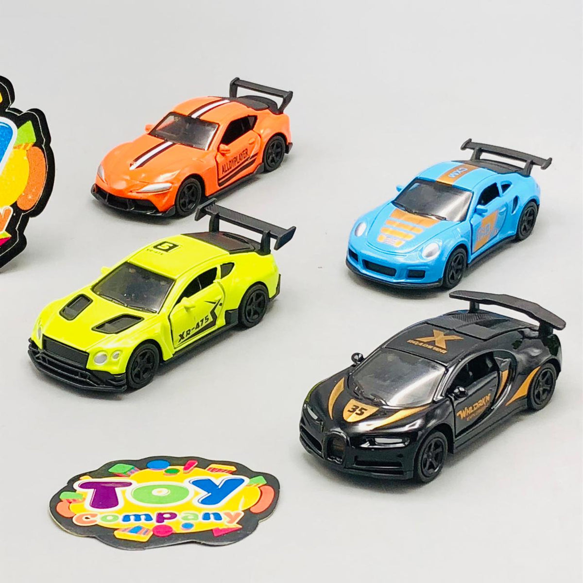 1:64 Mini Diecast Pullback Racing Cars