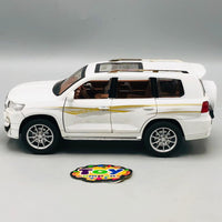 1:24 Diecast Land Cruiser Prado Model Car - Minor Fault