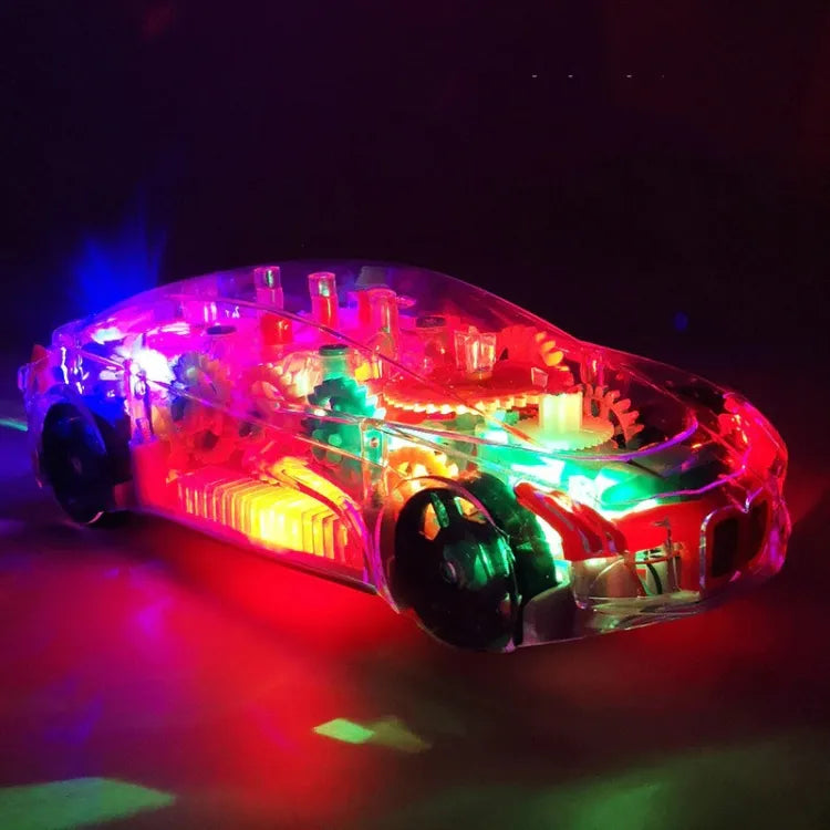 Electric Transparent Gear Concept Car With Light & Sound