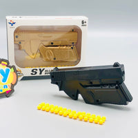 Thumbnail for Mini Alloy Foldable Manual Target Gun With Soft Pellets
