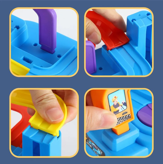 Sliding Adventure Car Track Set