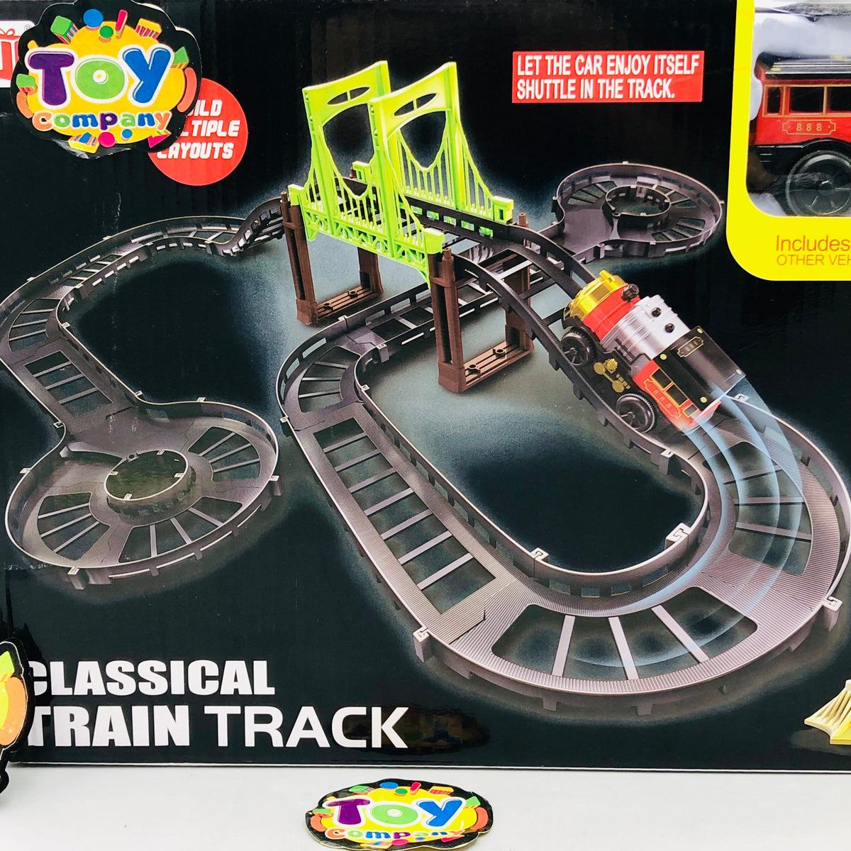 29Pcs Kids Classical Train Track Set