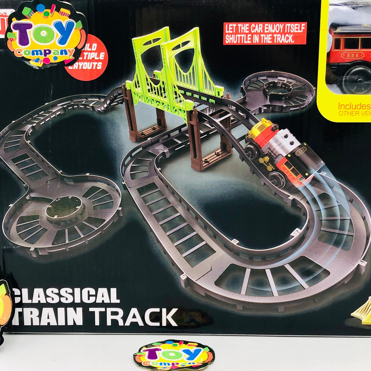 29Pcs Kids Classical Train Track Set