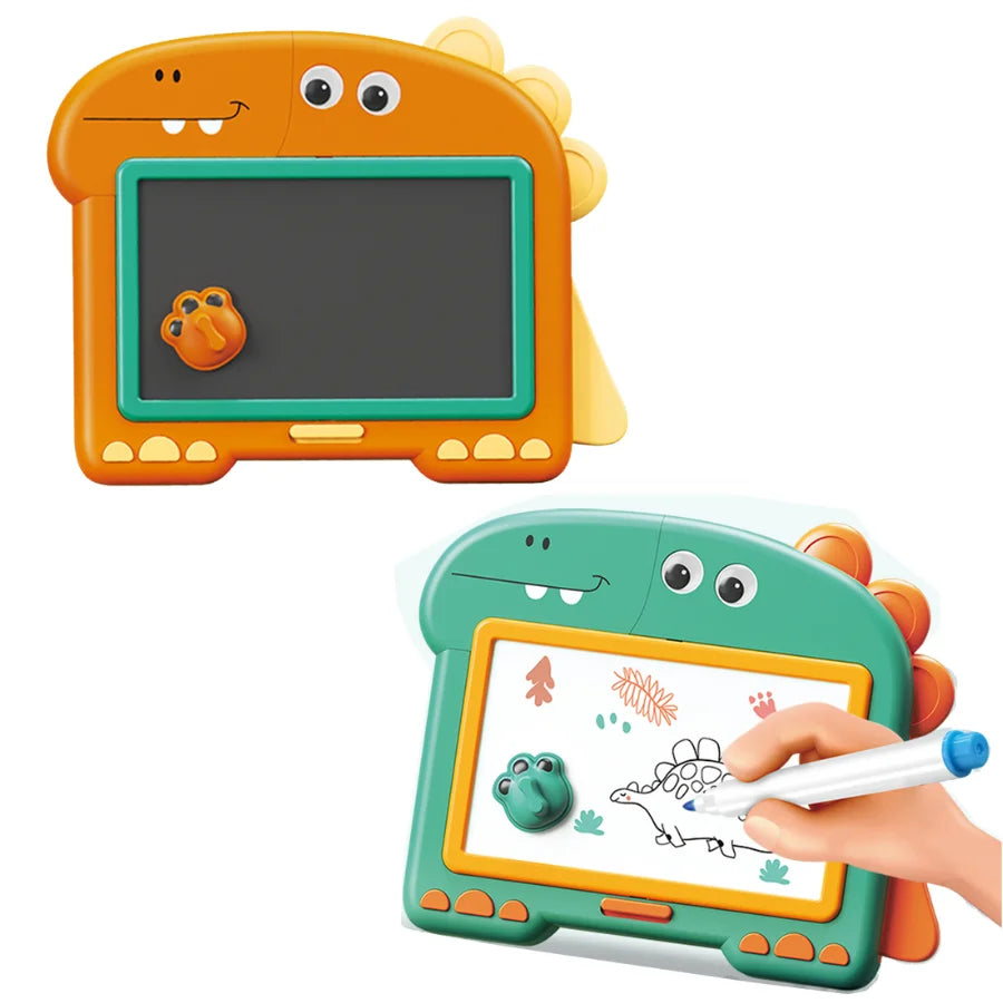 Multi-functional Kids Dinosaur Drawing Board