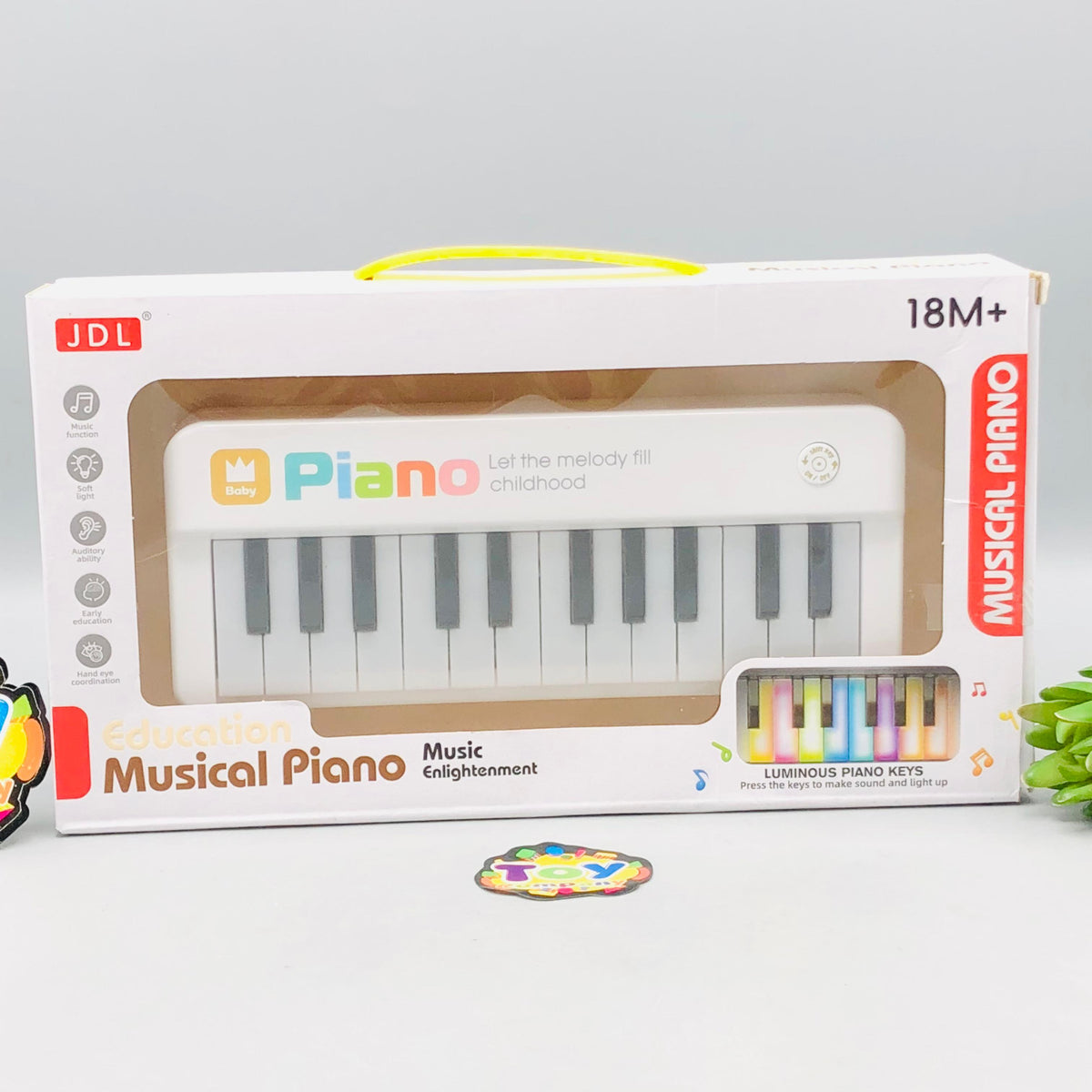 Kids Mini Musical Piano With Lights