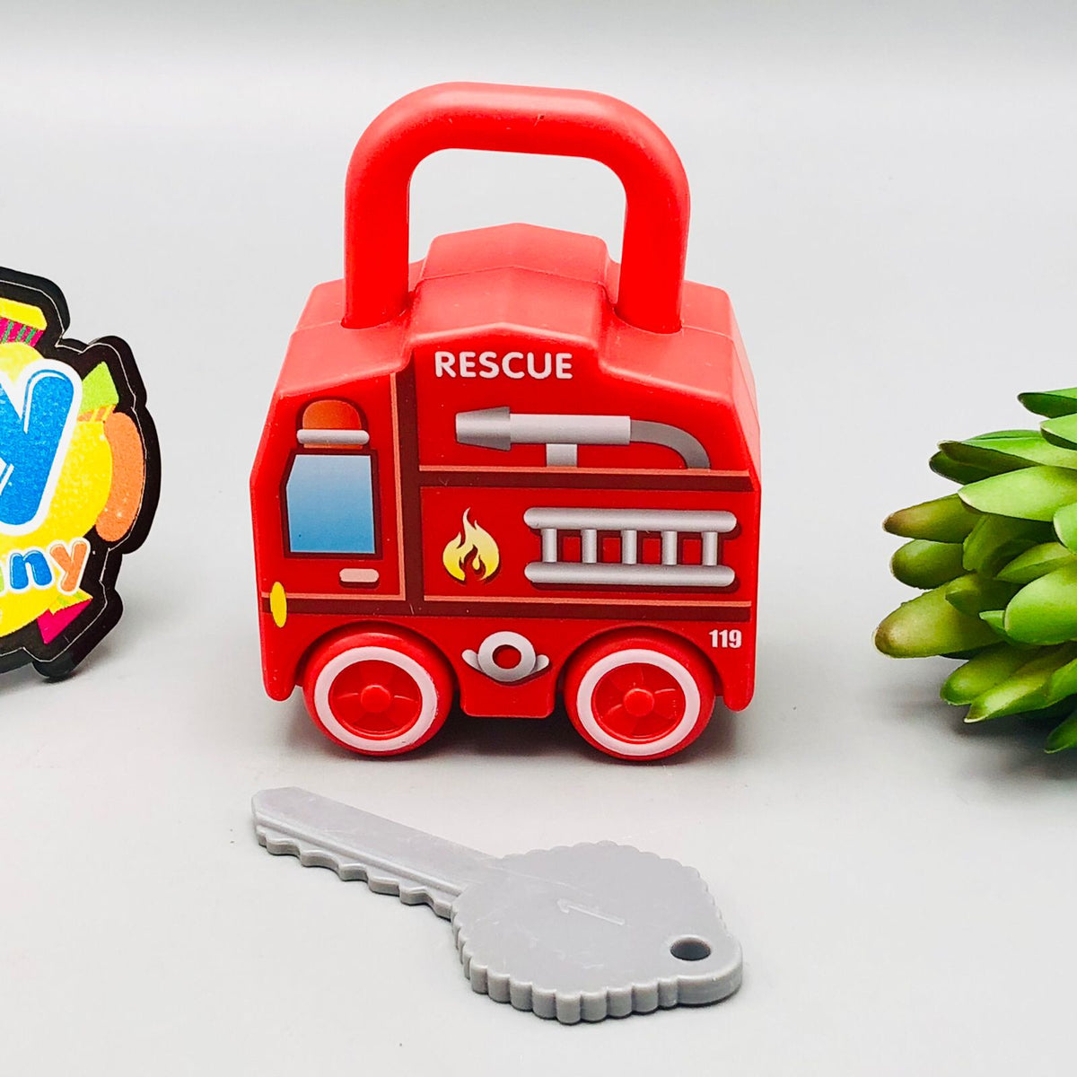 6Pcs Unlock Push Cars With Keys - Some Similar Designs