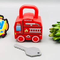 6Pcs Unlock Push Cars With Keys - Some Similar Designs