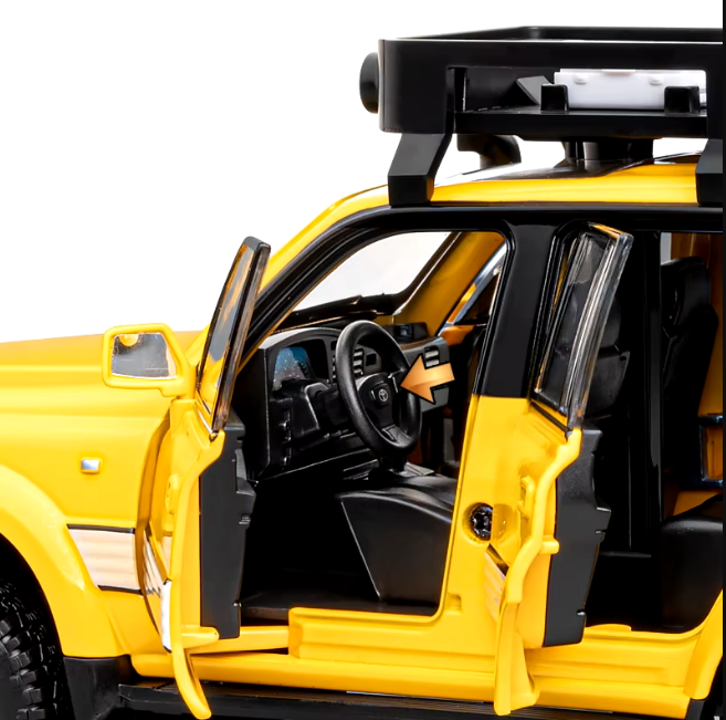 Buy 124 Diecast Toyota Land Cruiser LC80 SUV Model Car online in