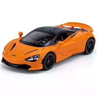1:24 Diecast McLaren 720S Model With Acrylic Box