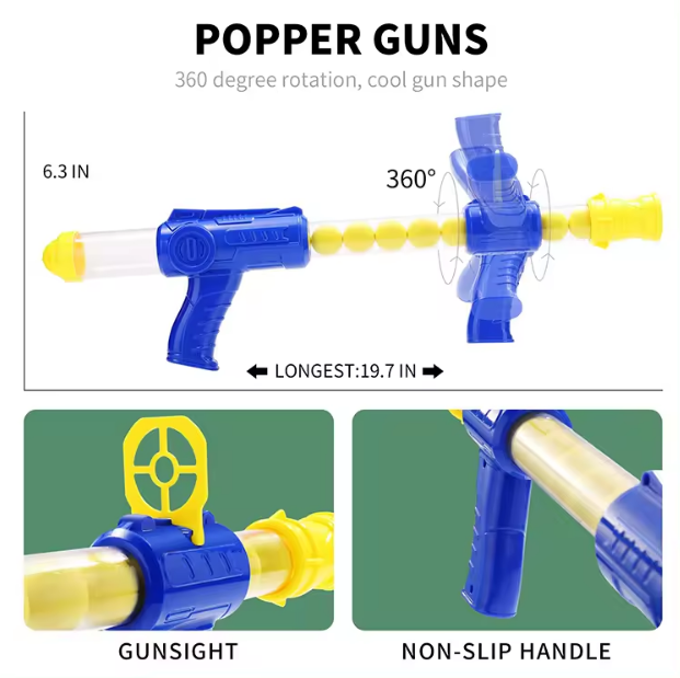 Soft Ball Gun Duck Shooting Game Toy