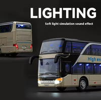 1:30 Diecast Double Decker Bus Model
