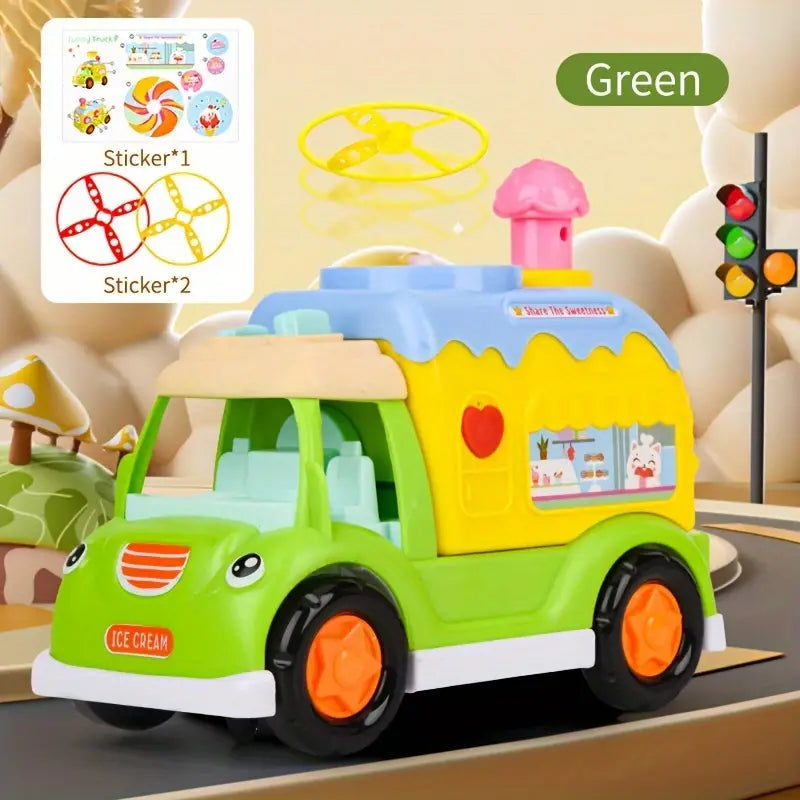 Multi-functional Flying Disc Spinner Funny Truck