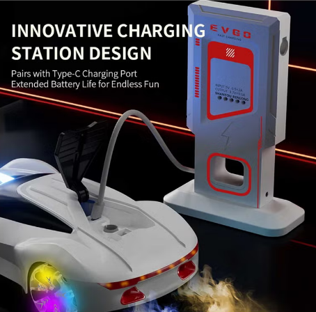 Electric RC Concept Stunt Spray Car