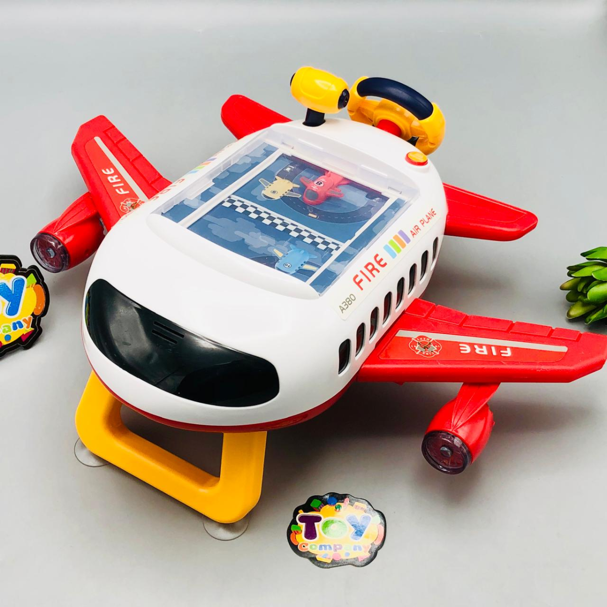 Electric Airplane Steering Wheel Game