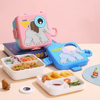 Premium Plastic Elephant Eye Lunch Box