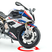 1:9 Diecast BMW S1000RR Model Bike