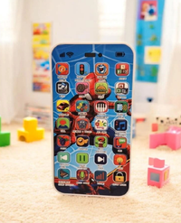 Kids Spiderman Themed Musical Puzzle Mobile Phone