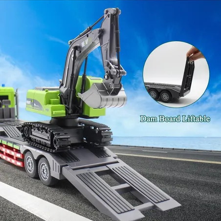 1:12 RC Semi-Traction Transport Excavator Set