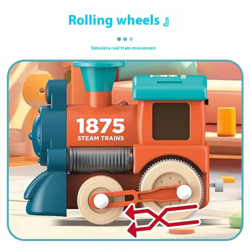 17Pcs Kids Locomotive Engineering Train Track Set