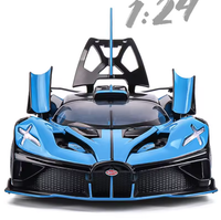 1:24 Diecast Bugatti Bolide Model Car With Smoke