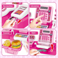 Girls Hamburger Cash Register Toy With Sound