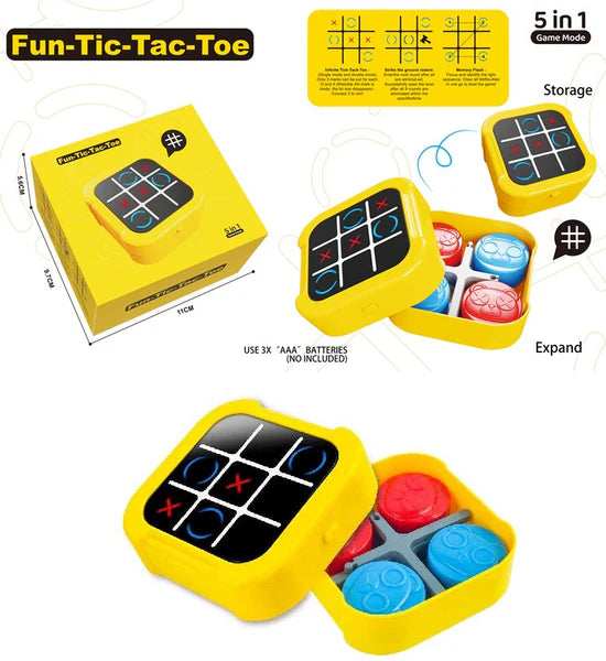 5in1 Mode Digital Tic-Tac-Toe Game