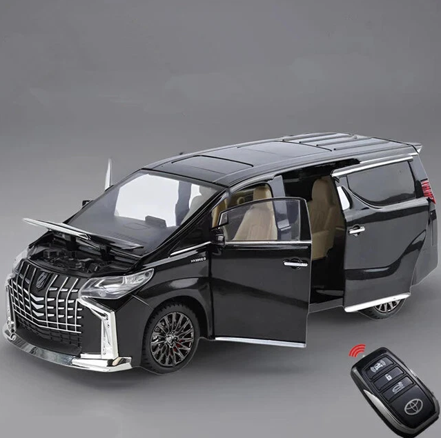 1:24 Diecast Toyota Alphard Van With Key