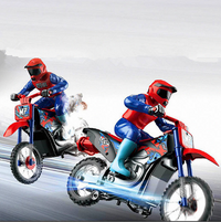 2.4GHz RC Stunt Spray Motorbike