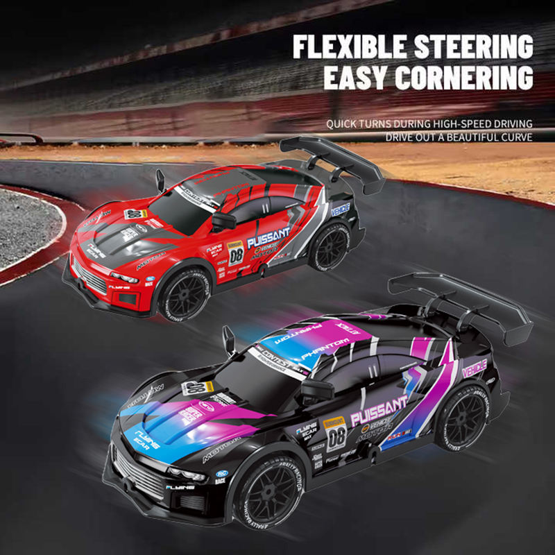 2.4GHz RC LED Lighting Stunt Drift Car