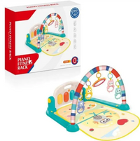 Huanger Baby Owl Piano Play Gym - Green