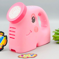 Electric Cute Elephant Colorful Bubble Machine
