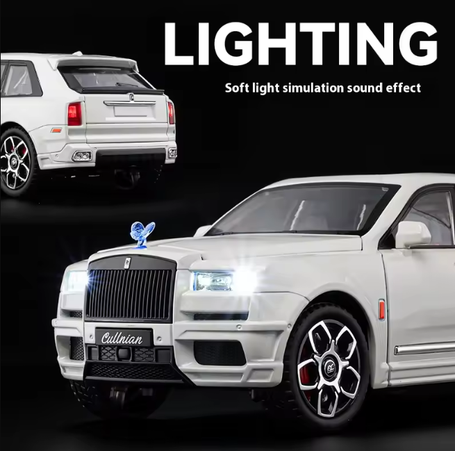 1:20 Diecast Rolls Royce Cullinan Model Car