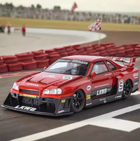 1:24 Diecast Nissan Skyline GTR-R34 S15 Model Car