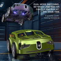 2in1 Mini Drone & RC Car With Lights