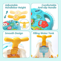 2in1 Baby Musical Walker & Activity Table - Green