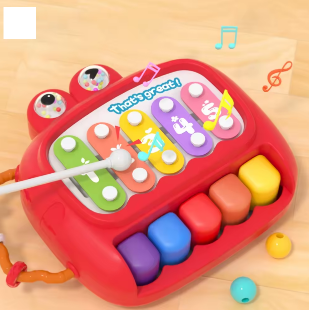 Battery Operated Xylophone & Piano Toddlers Toy