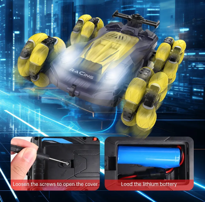 Remote & Gesture Control Spray Stunt Car