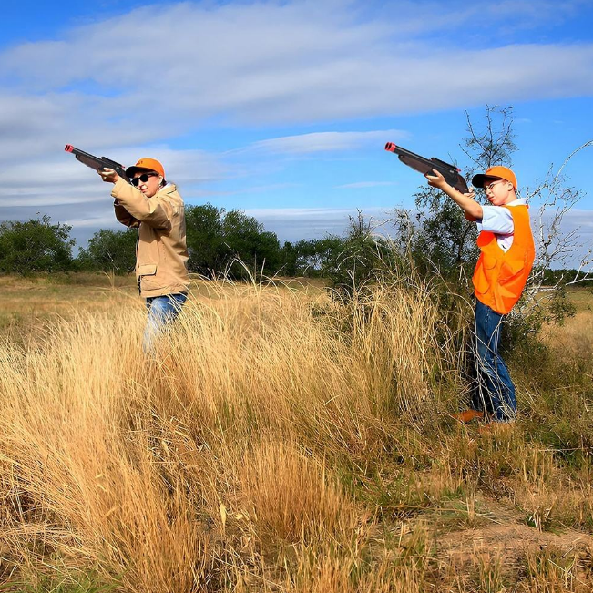 Manual Classic Double-Barrel Soft Bullet Shooting Gun