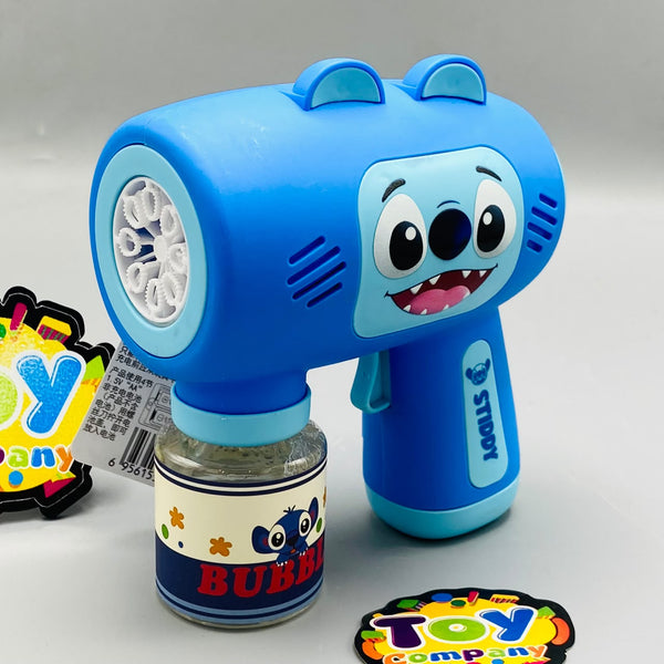 8 Holes Stitch Mini Colorful Bubble Gun