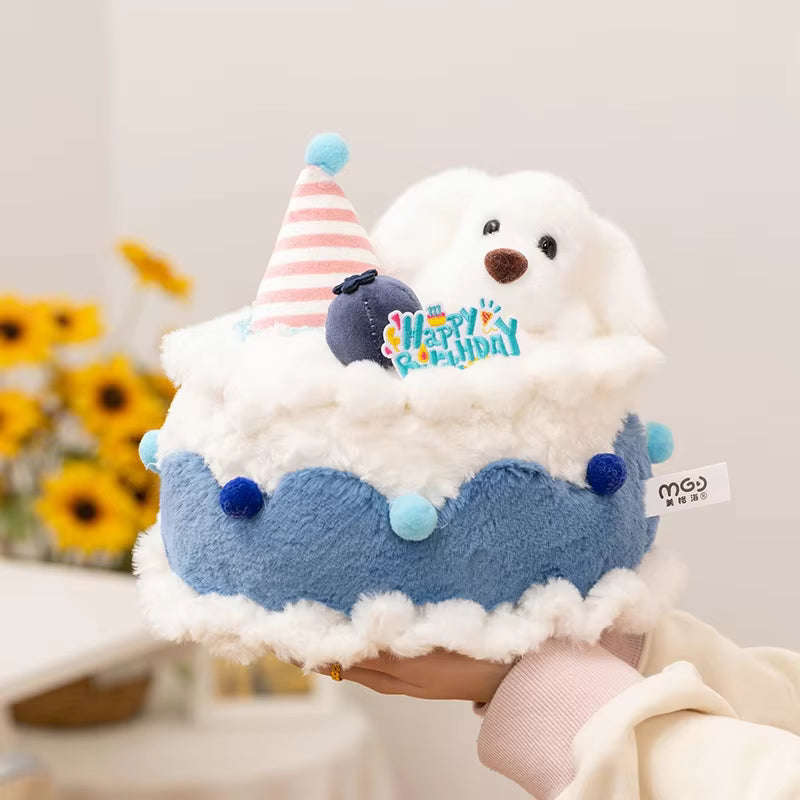 8* Inch Puppy Cake Stuff Toy 