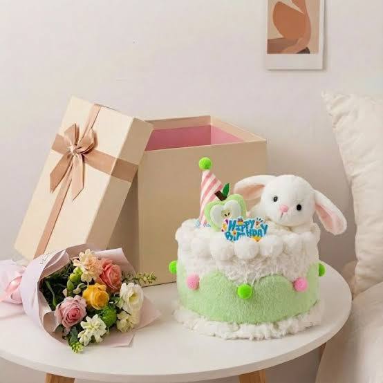 8* Inch Rabbit Cake Stuff Toy 