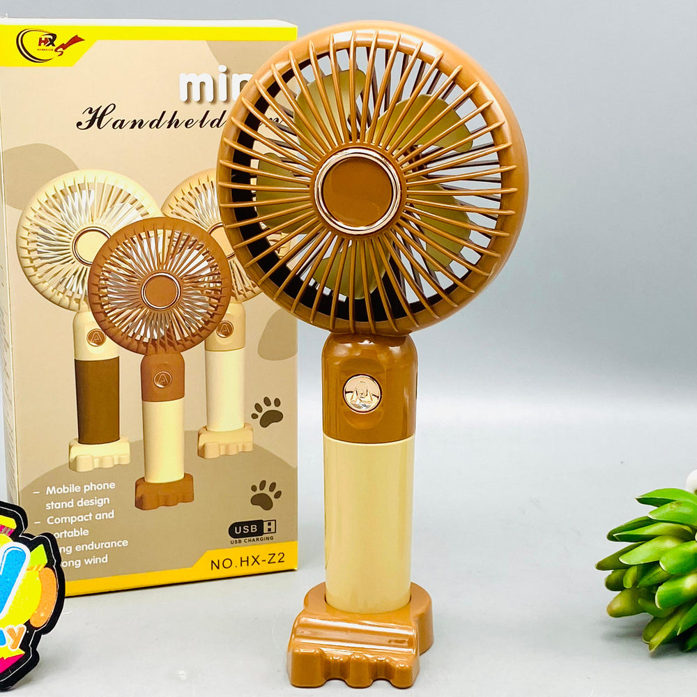 8" Rechargeable & Handheld Cooling Fan